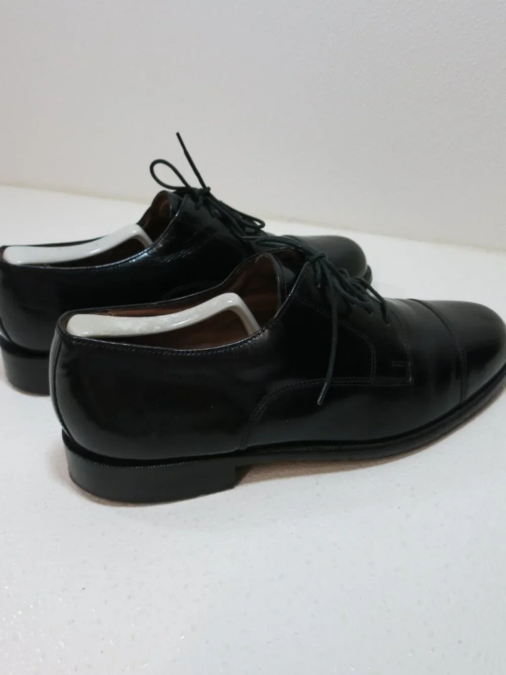 Bostonian Classics Cap Toe Leather Dress Men's Shoes Dress Footwear Sz 8 W